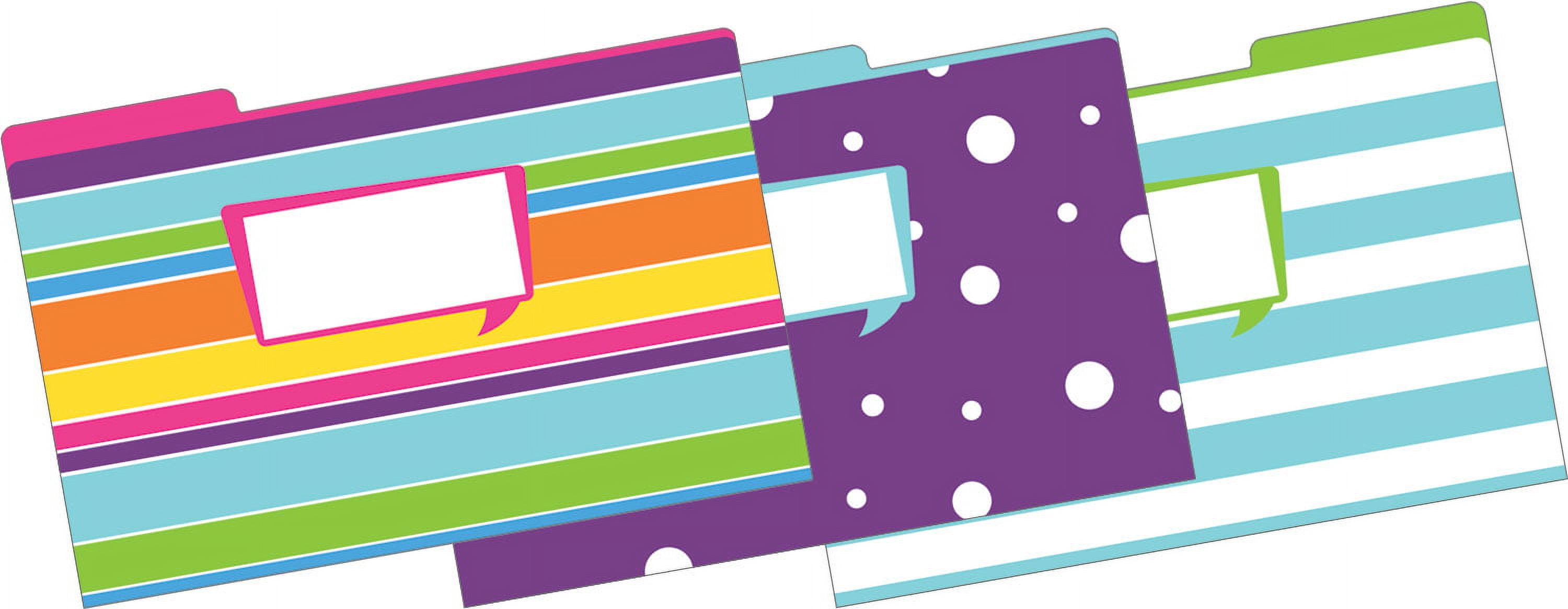 Barker Creek On Point File Folders, Legal Size, Assorted Designs, Pack Of 27