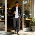thumbnail image 2 of Urbanix Men's Sweatpants Fashion Casual Fleece Joggers Pants Winter Warm Baggy Elastic Waist Drawstring Athletic Sweatpants, 2 of 5