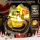 thumbnail image 3 of Música Adornos Jardín Resina Led Lig Light Village Statue Regalo Navidad (muñeco Nieve), 3 of 8