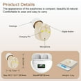 thumbnail image 3 of Hearing Aids for Seniors Rechargeable with Noise Cancelling, Adults Hearing Amplifiers for Severe Hearing Loss, Hearing Aid with Magnetic Charging Case, Personal Sound Hearing Amplifiers,Beige, 3 of 8
