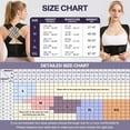 thumbnail image 6 of 2.0 Upgraded Back Brace Posture Corrector for Women & Men – Adjustable Back Brace for Scoliosis, Hunchback, Back Pain Relief & Posture Support Large, 6 of 9