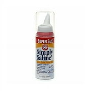 Simply Saline Sterile Nasal Mist, Super Size - 3 Oz, 3 Pack