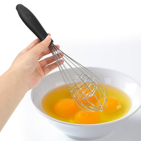 

Cream Baking Flour Stirrer Stainless Steel Hand Whisk Mixer for Eggs Egg Beater Nonslip Egg Stiring Egg Tools