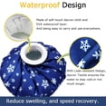 thumbnail image 5 of Ice Packs Reusable 3 Cold/Hot Bags For Knee Leg Shoulder Knee Injury No Leak Waterproof Snowflake Ice Packs Post Surgical Recovery Therapy 6 Inch / 9 Inch / 11 Inch, 5 of 9