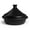 Black, variant on Kook Moroccan Tagine Enameled Cast Iron Cookware with Ceramic Pot Lid, 3.3QT Black