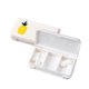 thumbnail image 2 of Kuymtek 10pcs Portable 3 Grids Mini Medicine Box Travel Tablet Container (Piña), 2 of 5