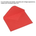 thumbnail image 4 of REGALWOVEN Mini Envelopes, Mini Present Card Business Card Envelope for Greeting Wedding Red, 4 of 6