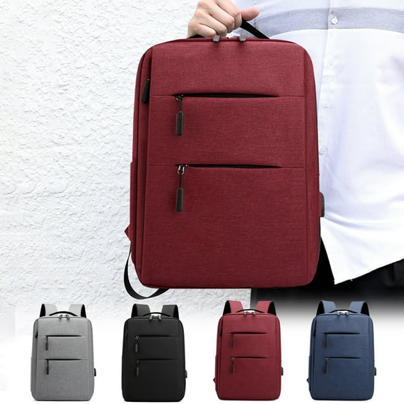Vaidha Laptop Backpack 15.6 Inch, Business Slim Laptops Travel With USB Charging Port, College School Computer Bag Gifts For Men And Women