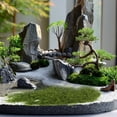 thumbnail image 2 of WORGEOUS Musgo artificial para plantas en macetas, decoración de césped sintético para interiores, manualidades, terrario y jardín de hadas, musgo decorativo para centros de mesa, plantas artísticas, 2 of 9