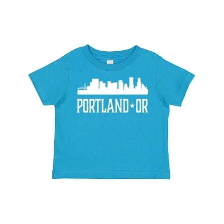 

Inktastic Portland Oregon Skyline or Cities Gift Toddler Boy or Toddler Girl T-Shirt