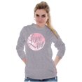 thumbnail image 4 of Love Me Cute Valentines Day Romantic Women's Long Sleeve T Shirt Brisco Brands S, 4 of 6