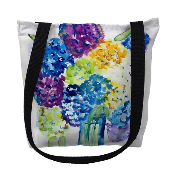 18 x 18 in. Betsys Hydrangea Tote Bag - Large