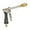 A, variant on 8.98in High Pressure Garden Hose Nozzle Metal Copper Water Sprayer Adjustable Spray Tool for Car Wash Garden Watering Patio Window Pet Cleaning