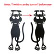 thumbnail image 3 of 5 Pcs Marque-Pages en Plastique Chaton Noir Marque-Pages Chaton Creux Marque-Pages Animaux 3D Durables et Adorables, 3 of 7