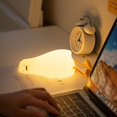 thumbnail image 5 of Duck Night Light - LED Cute Lamp, Lying Flat, Squishy, Adjustable Dimmable With Timer Function, Rechargeable Bedside Touch Light for Breastfeeding, 5 of 8