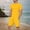 Yellow, variant on Men Short Sets Outfits 2 Piece Mens T-Shirts and Shorts Mens Summer Outfits Beach Clothes Matching Set