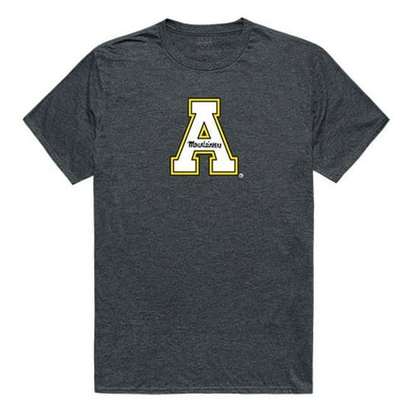 Appalachian State University Mens Cinder Tee - Heather Charcoal - Large