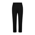 thumbnail image 5 of SEAOPEN Men's Cotton Sweatpants with Pockets Open Bottom Yoga Pants for Men Lounge Pants for Athletic Workout Casual Black,L, 5 of 6