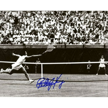 Billie Jean King Vs. Evert Autographed 16" x 20" Photograph