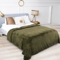 thumbnail image 2 of Unique Bargains Luxury Fleece Bed Blanket Woven Mesh, 2 of 10