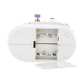 thumbnail image 1 of AURARMLET 1Set Portable Sewing Machine Mini for Beginners with Double Thread and Perfect Stitch Control in White, 1 of 8