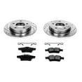 thumbnail image 3 of PowerStop Rear Z23 Evolution Sport Carbon-Fiber Ceramic Brake Pad and Drilled & Slotted Rotor Kit Fits: MAZDA Select Models K123, 3 of 10