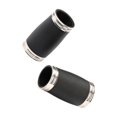 thumbnail image 1 of QualitChoice Clarinette en Bakélite Tube Plat pour Instrument de Musique Noir 58mm, 1 of 6