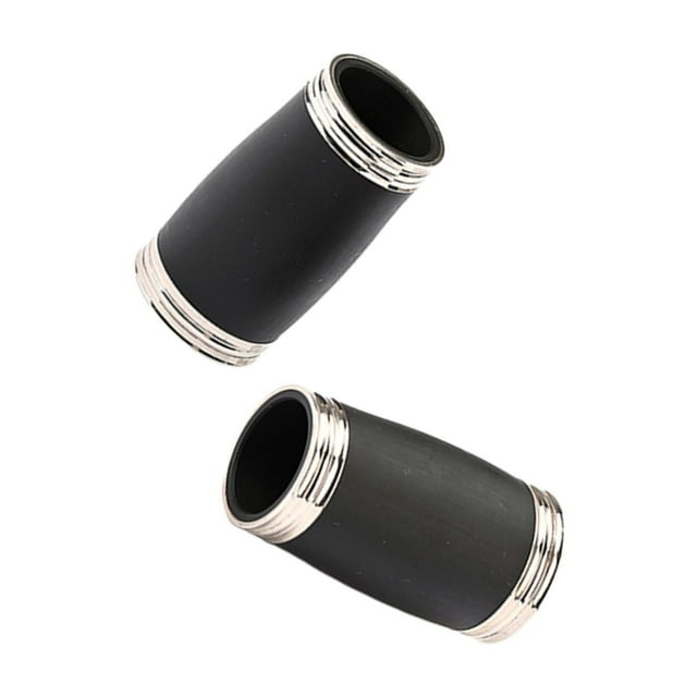 QualitChoice Clarinette en Bakélite Tube Plat pour Instrument de Musique Noir 58mm