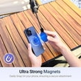 thumbnail image 4 of Magnetic Cell Phone Umbrella,Mini Cell Phone Umbrella - Flexible, Rotatable, Anti-Glare, Suitable for Outdoor Use, 4 of 7