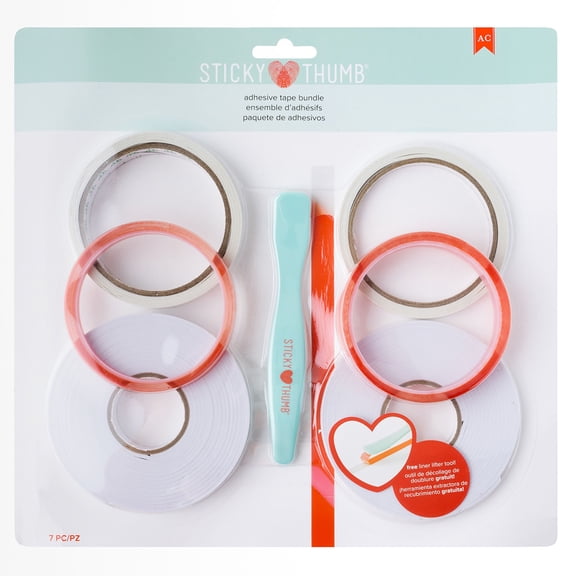 Sticky Thumb Adhesive Tape Bundle-7 Pieces