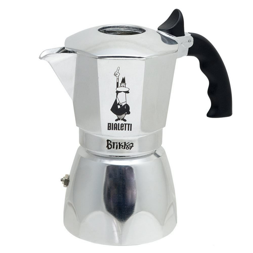 Bialetti, Brikka 4 Cup, Stove Top Espresso Coffee Maker, with