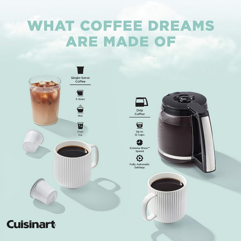 This Cuisinart Coffee Maker Makes Hot and Iced Coffee at Any Size