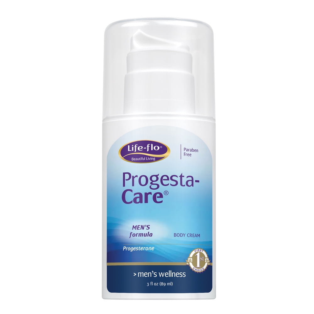 LifeFlo ProgestaCare Mens Formula Natural Progesterone