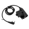 thumbnail image 2 of Adaptador de enchufe de cable militar para walkie-talkie, micrófono, auriculares, audífonos, 2 of 12