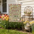 thumbnail image 1 of ddioayh Garden Flag Easter Bunny Egg Printed Outdoor Holiday Decoration Weather Resistant Standard Size For Yard Patio Entryway, 1 of 6