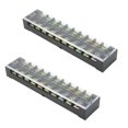 thumbnail image 4 of Wire Terminal Block,2Pcs Terminal Strip TB Terminal Block Screw Terminal Strip Ultimate Reliability, 4 of 8