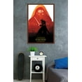 thumbnail image 2 of Star Wars: The Force Awakens - Kylo Ren Badge Wall Poster, 22.375" x 34", Framed, 2 of 2