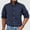 Navy, variant on Mens Dress Shirts Long Sleeve Button Down Collared Business Casual Formal Work Shirts