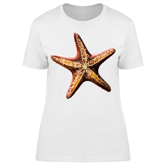 (Sea Star) Starfish  T-Shirt Women -Image by Shutterstock, Female Small