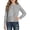 Grey, variant on Bmisegm Girls Tops Children Kids Fall Winter Long Sleeve Crewneck Solid Basic Tee for Boys and Girls 1-7 Years Boys T Shirts Light Green 4-5 Years