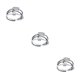 thumbnail image 2 of Qarigey Ring 925 Sterling Silver Bead Ring para aliviar el estrés Peace Rings para la transferencia de ansiedad Bead Open Ring para mujeres Type1 NO1, 2 of 6