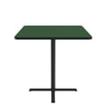 thumbnail image 2 of Correll Bxb36S-39 Cafe and Breakroom Tables - Square Bar Stool-Standing Height - Green, 2 of 5