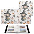 thumbnail image 7 of FORMRS 3 Ring Photo Album 4"x6" Self Adhesive Large Capacity PU Leather Cover, Watercolor Halloween Girl, 7 of 7
