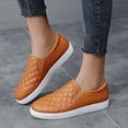 thumbnail image 4 of Yellow Loafers for Women Slip On Shoes Quilted Comfort Fashion Sneakers Flat Casual Shoes, 4 of 8