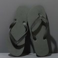 thumbnail image 4 of Wensltd Black Beach Slippers for Men Open Toe Solid Color Spring Summer Wide Width Indoor Shower Slippers Soft Daily Casual Walking Shoes, 4 of 6