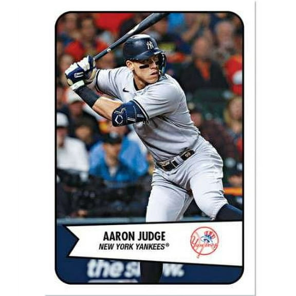 MLB 2023 Throwback Thursday Set #19 Aaron Judge #56 (1954 Bowman Football)
