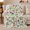 Christmas Pet Winter Pattern, variant on Christmas Pet Winter Pattern, Soft Watercolor Style for Pet Lovers, Mint Cheerful Snowflake Scene and Christmas Gift, Cozy Flannel Blanket for Cabin and Living Room, Home Decor