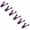 Purple(12pcs), variant on RZDLIZJ Cherry and Olive Pitter Tool, Cherry Pitter Remover, Fruit Pit Core Remover with Space-Saving Lock Design for Make Fresh Cherry Dishes, Cherry Pie and Jam and Cocktail Cherries