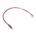 thumbnail image 3 of 10pcs 12V 3mm LED Light-emitting Diode Wired Multicolor LED Light Cable 20cm 0.06W For Home Or Industry, 3 of 8