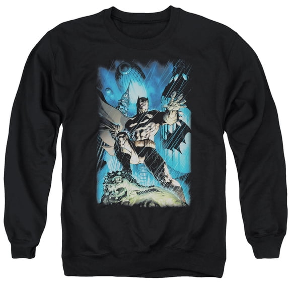 Batman - Stormy Dark Knight - Crewneck Sweatshirt - Small